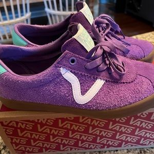 Like new purple vans